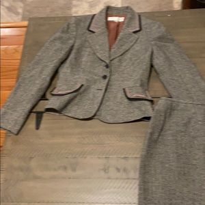 Tweed skirt suit